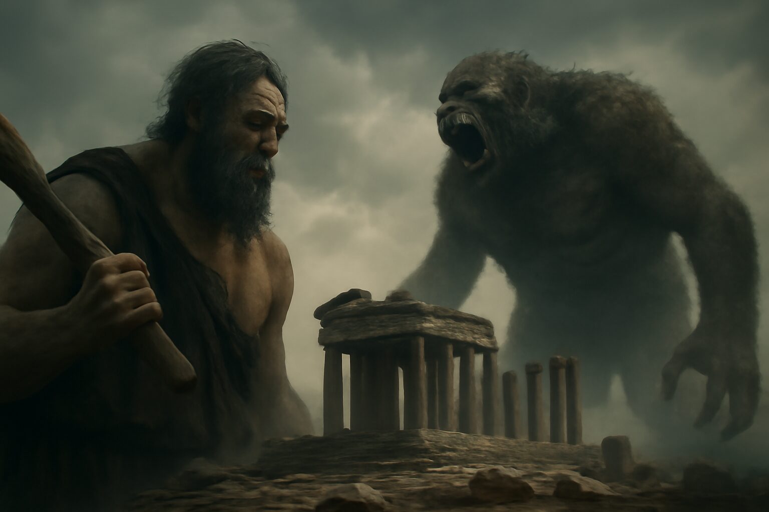 Gigantes (Giants) and Monstrous Figures